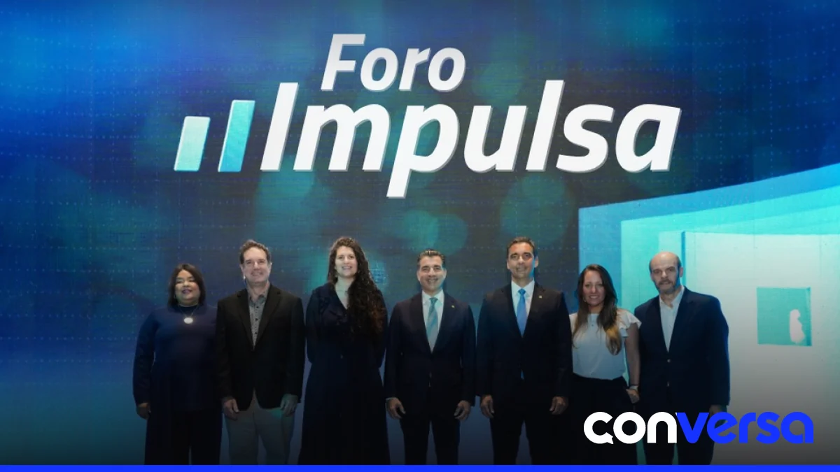 Participantes en el Foro Empresarial Impulsa del Banco Popular Dominicano en el Hotel El Embajador.