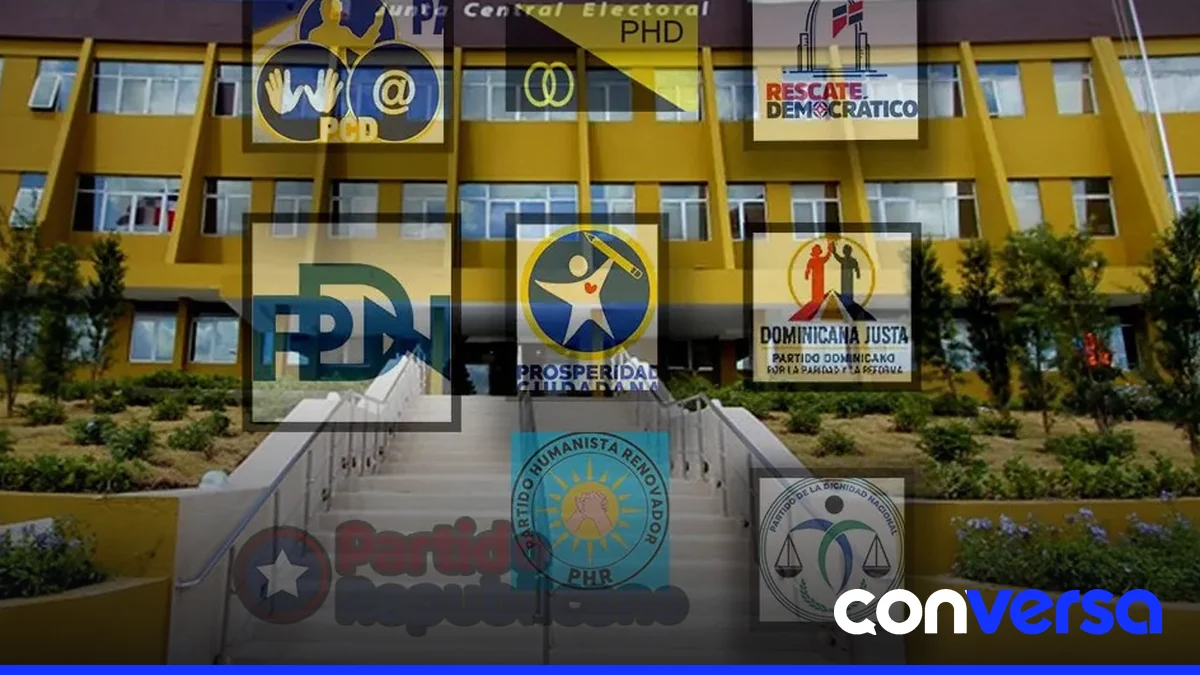 Imagen de la Junta Central Electoral (JCE) en Santo Domingo.