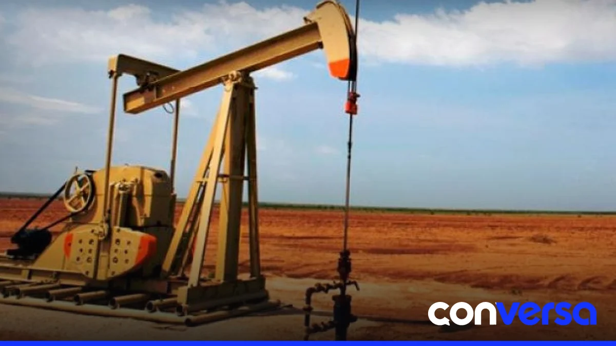 Gráfica de precios del petróleo en el mercado internacional.