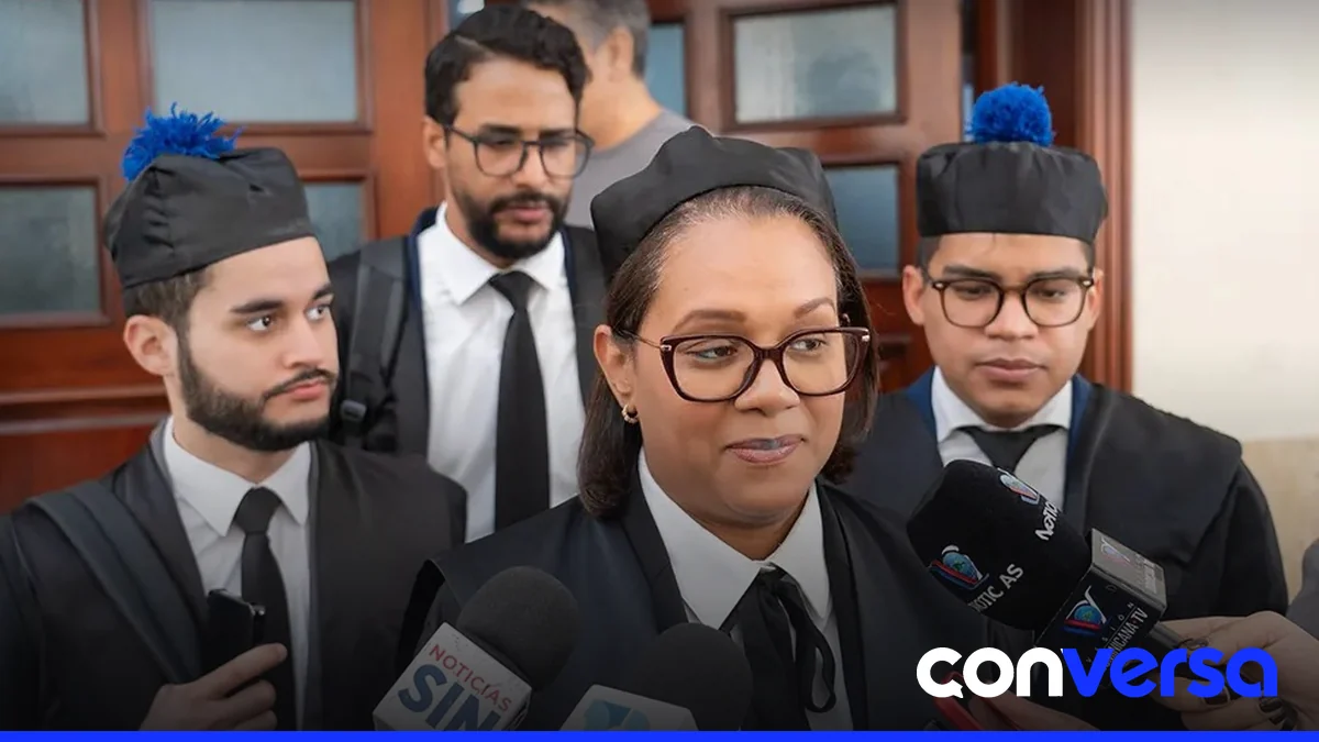 Imagen de archivo de un tribunal judicial en el Distrito Nacional.