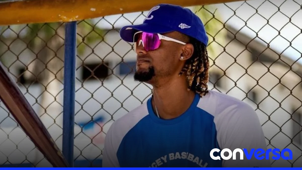 Kevin Alcántara, jardinero de los Cachorros, conectó dos jonrones en el partido contra los Gigantes.