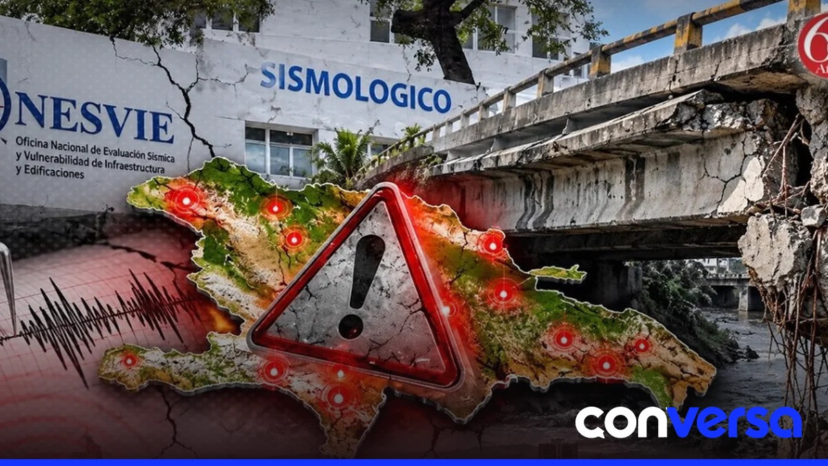Imagen de un puente en la República Dominicana.