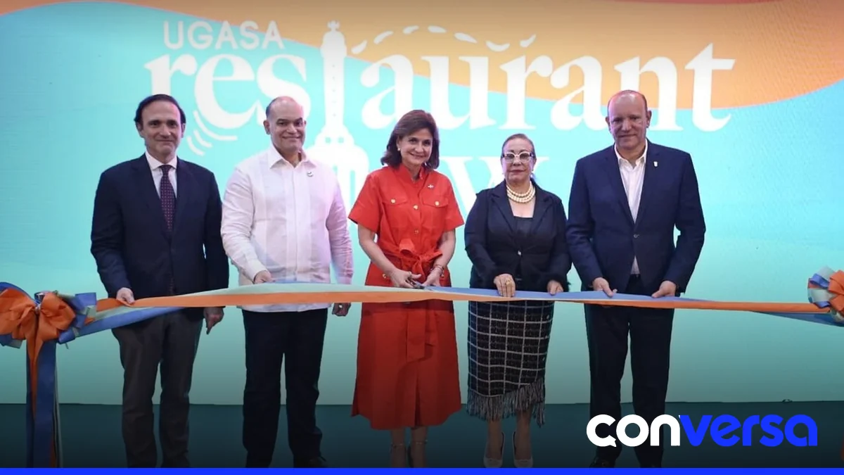 Imagen de la inauguración del Ugasa Restaurant Show 2026 en el Centro de Convenciones Utesa.