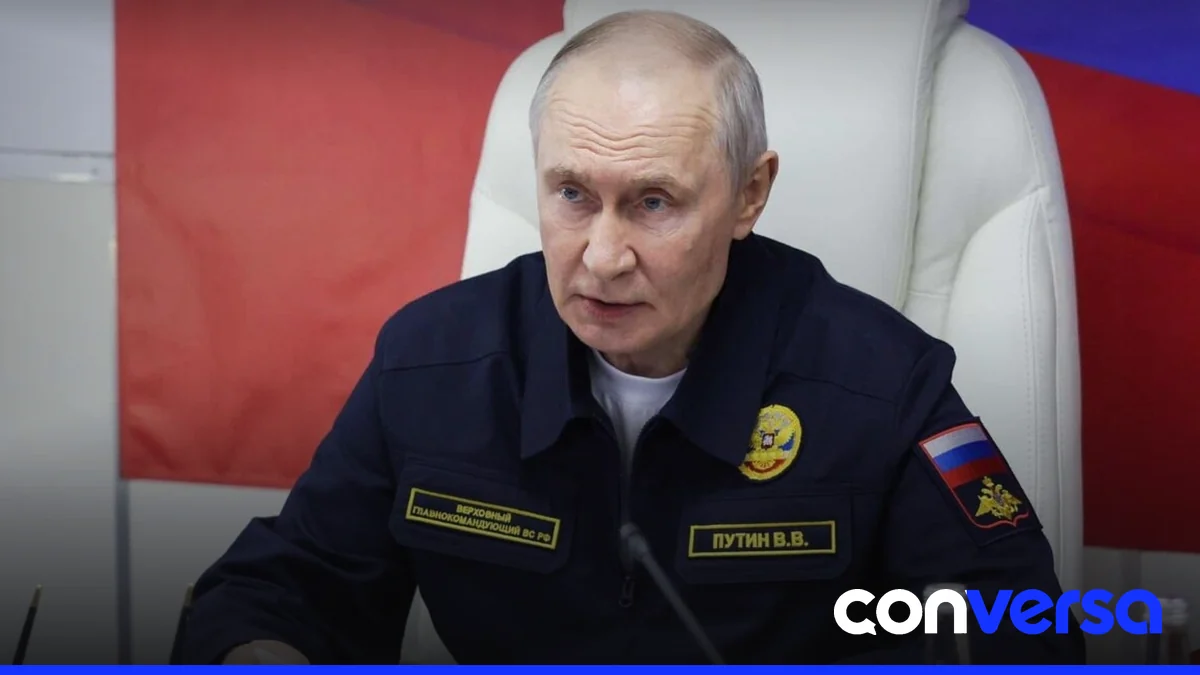 Líderes de Finlandia y Noruega en reunión con el presidente ruso.