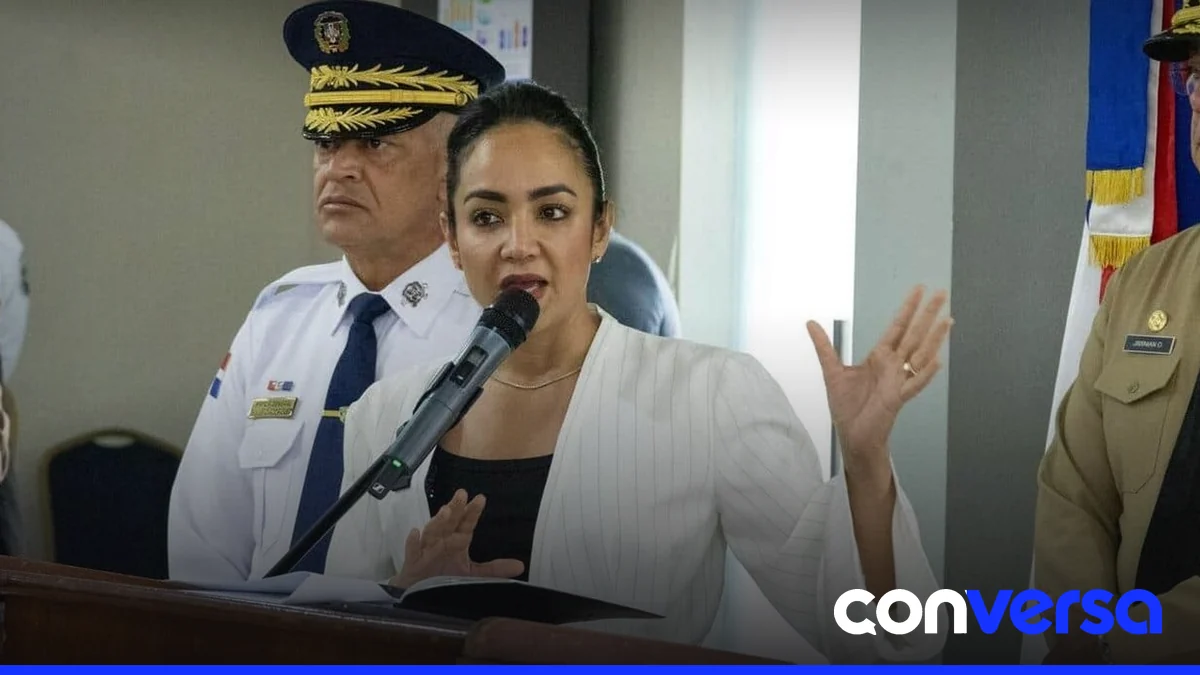 Fuerzas Armadas dominicanas en reunión de seguridad ciudadana.