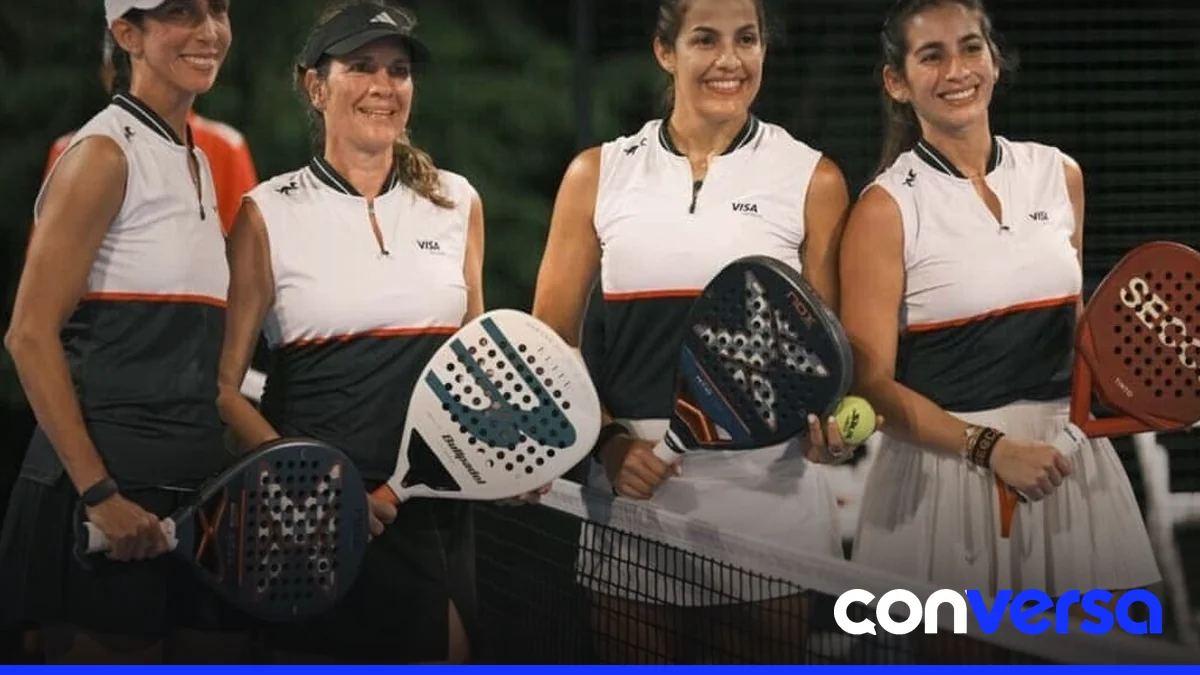 Participantes del Porsche Pádel Open disfrutan de la experiencia en Casa de Campo.