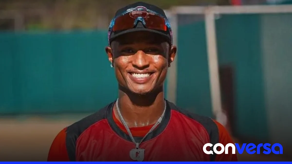 Carlos Jorge en acción durante un partido con los Gigantes del Cibao.