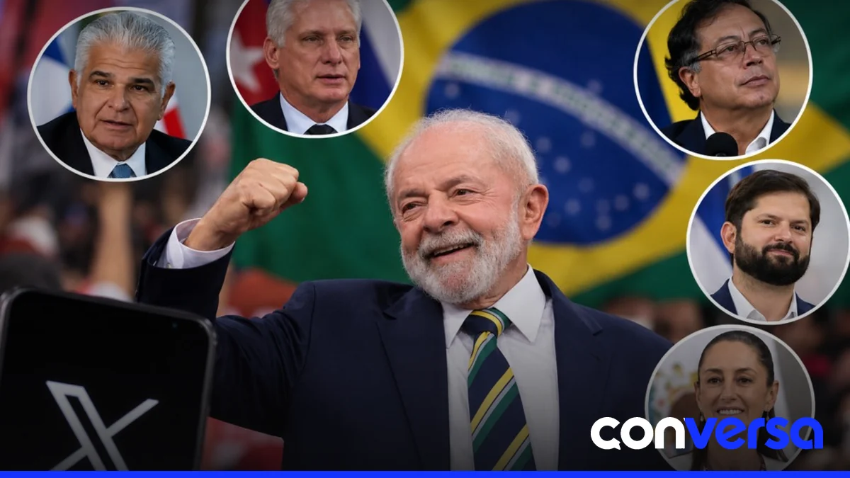 Líderes latinoamericanos expresan su alegría por la victoria de Lula en las elecciones brasileñas.