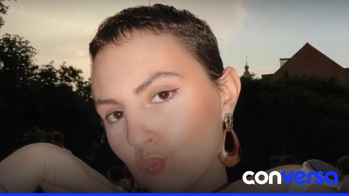 Influencer francesa Anouk Deschamps en una publicación de sus redes sociales.