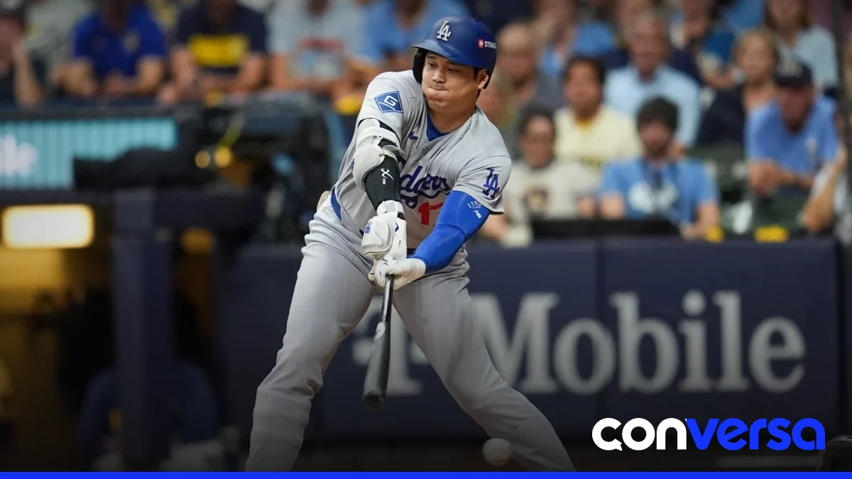 Shohei Ohtani en acción durante un partido de la MLB.