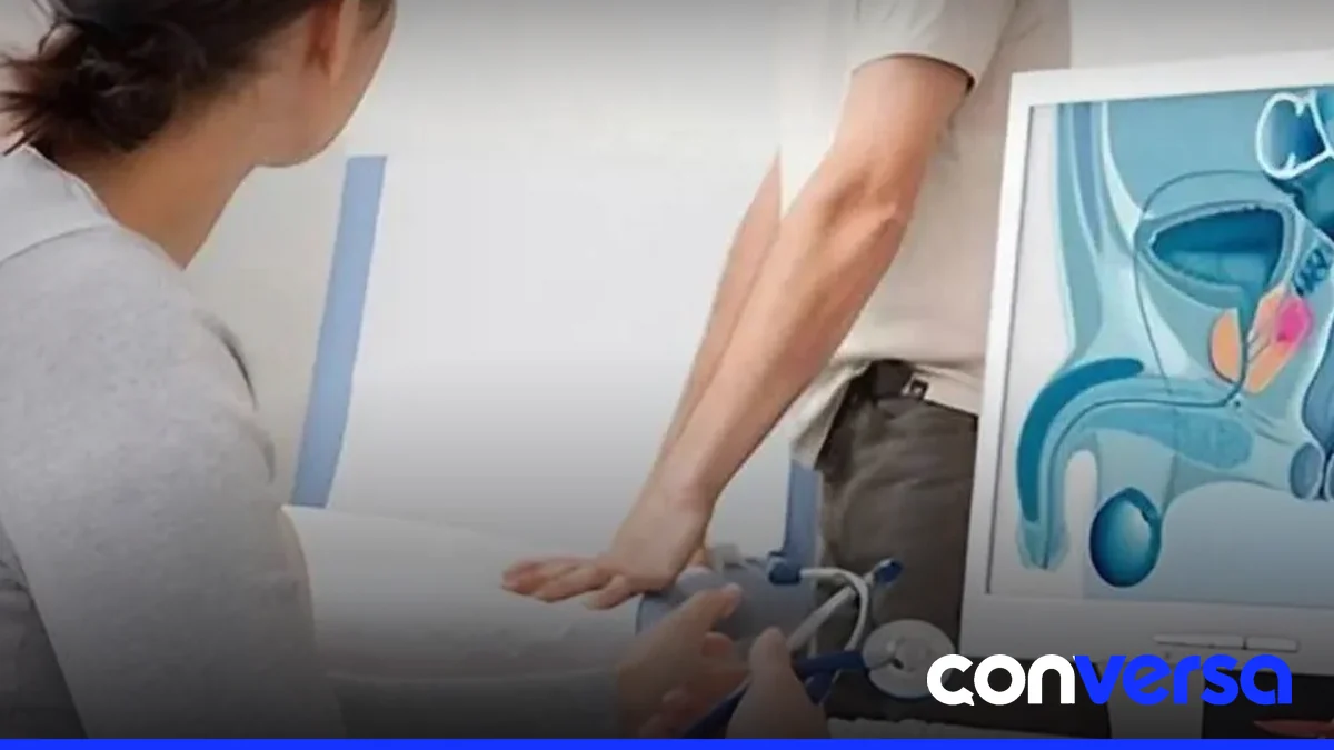 Imagen ilustrativa de un hombre realizando actividad física relacionada con la salud sexual.
