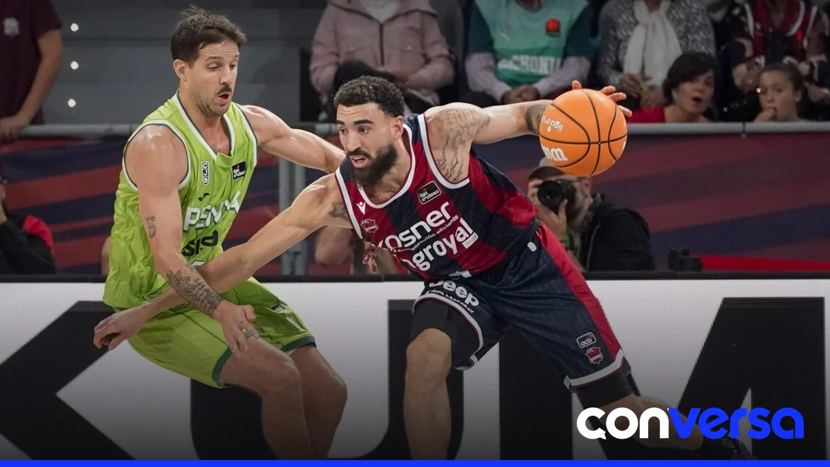 Chris Duarte, jugador del Baskonia, se recupera de una lesión muscular.