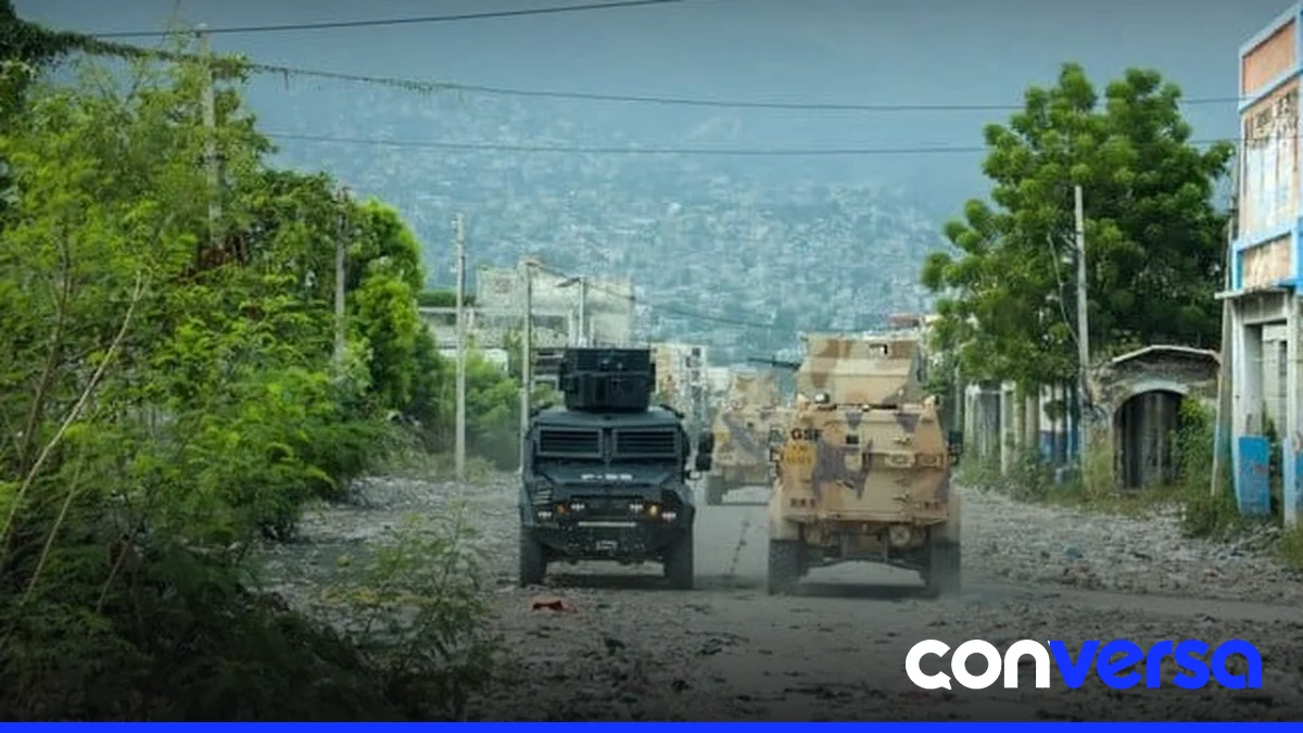 Fuerza de Supresión de Pandillas (GSF) en operación en Haití.