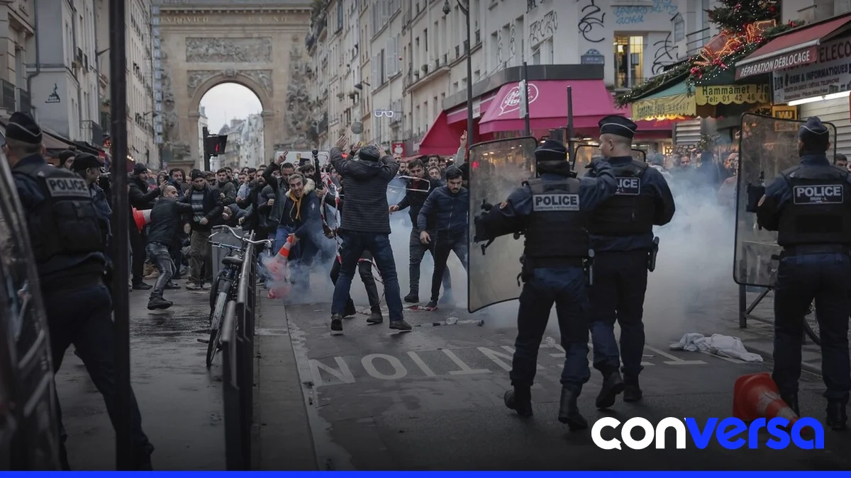 Imagen de los suburbios de París, donde ocurrió el tiroteo.