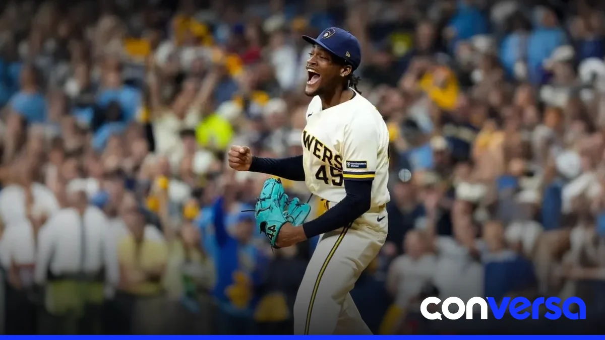 Abner Uribe en acción durante la Serie Mundial 2026.