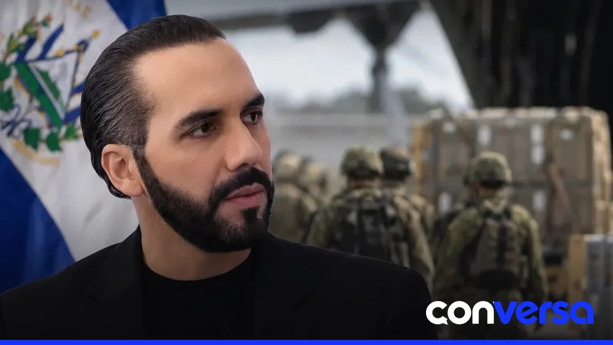 Fuerzas militares salvadoreñas en operaciones en Haití.