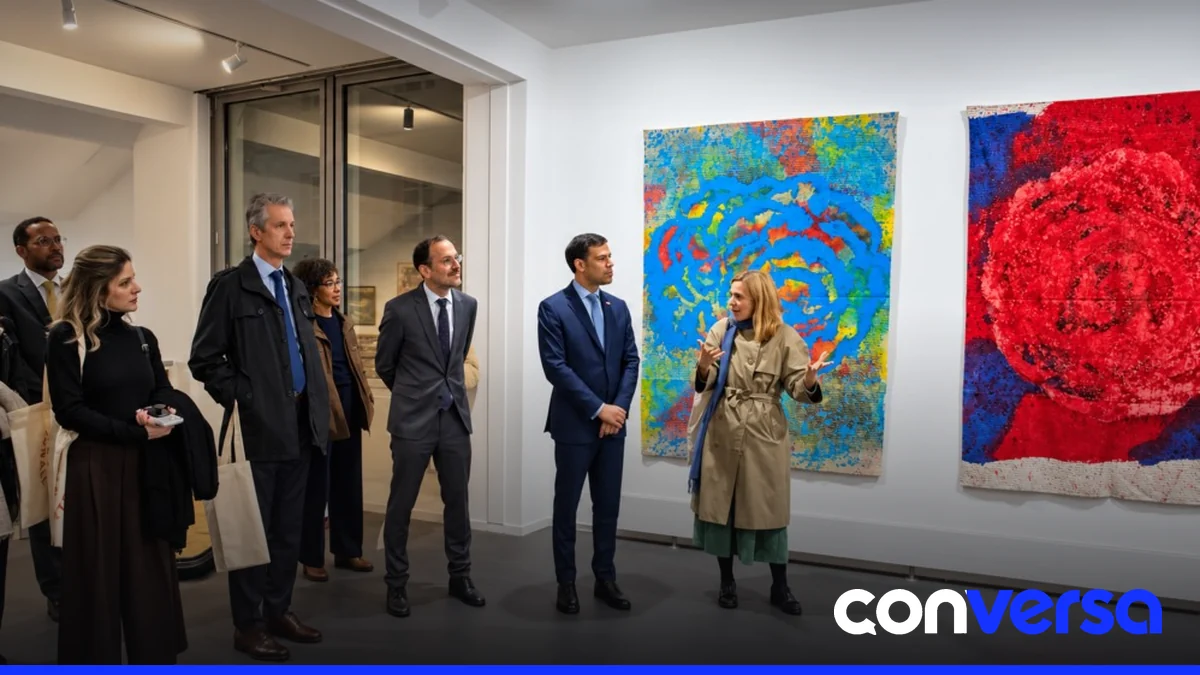Ministro de Cultura Roberto Ángel Salcedo durante la Semana Dominicana en Francia 2026.