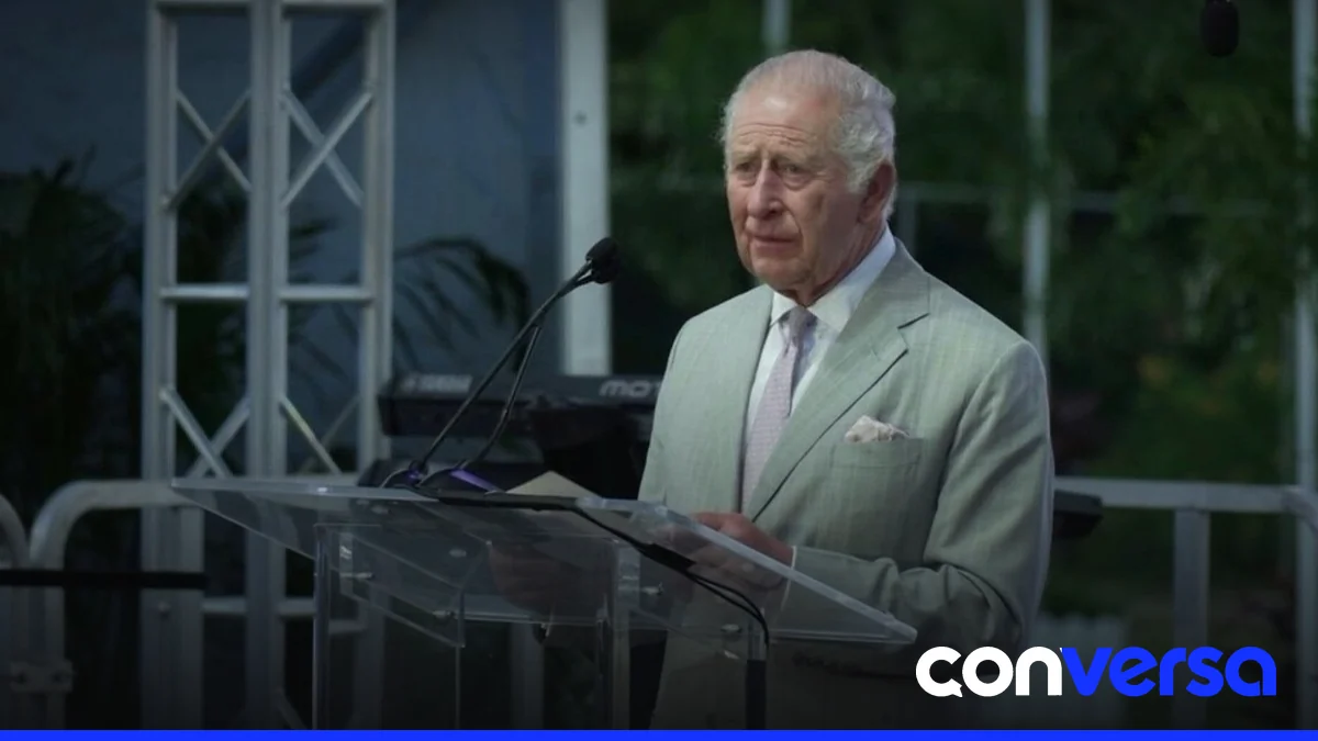 El rey Carlos III llega a Nassau para iniciar su gira por el Caribe.