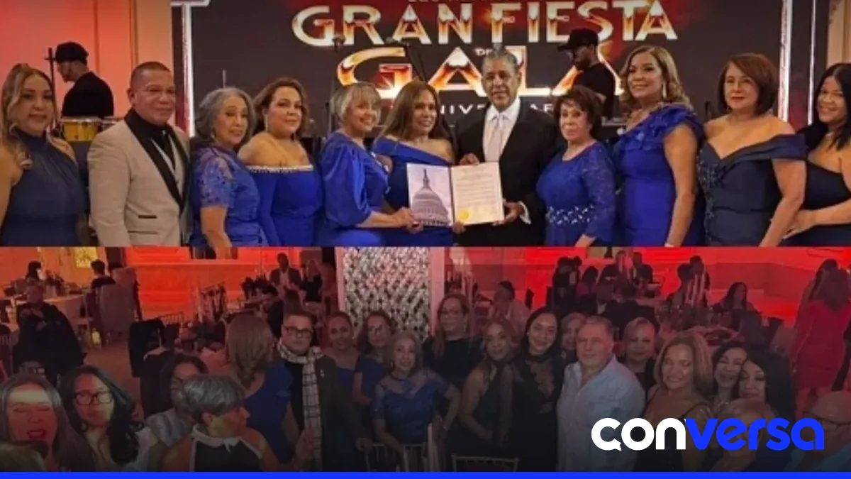 Participantes en la gala de ADCEUSA en el Eastwood Manor, en El Bronx.