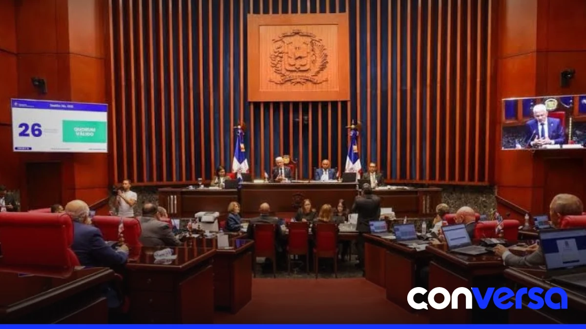 Foto del Senado de la República Dominicana.