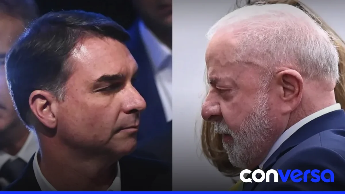 Candidatos en acto público durante la campaña electoral en Brasil.