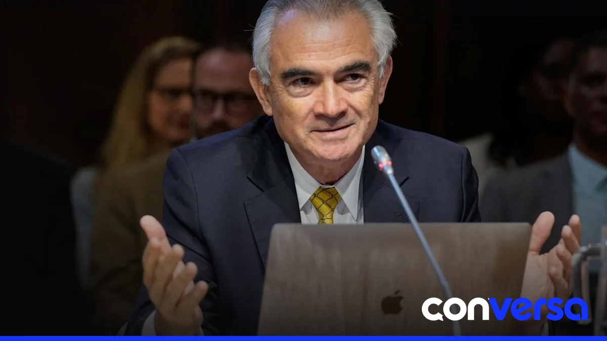 Foto de archivo de la Cepal en el marco de una reunión económica.