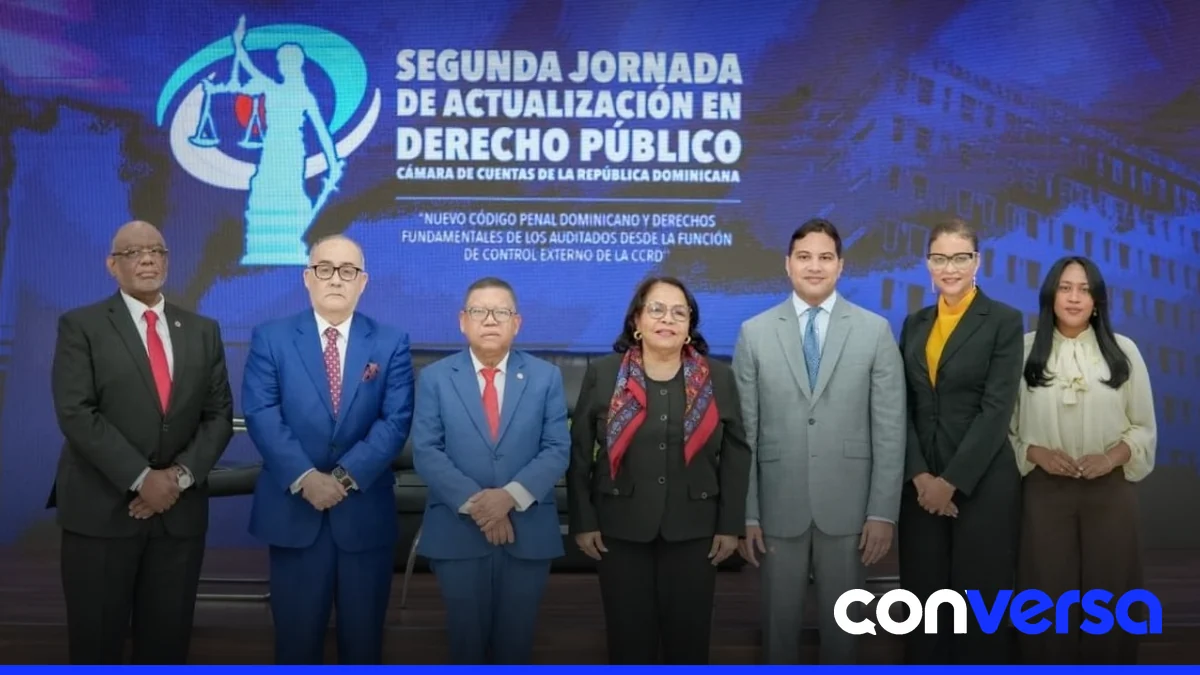 Imagen de la Segunda Jornada de Actualización en Derecho Público en la Cámara de Cuentas.
