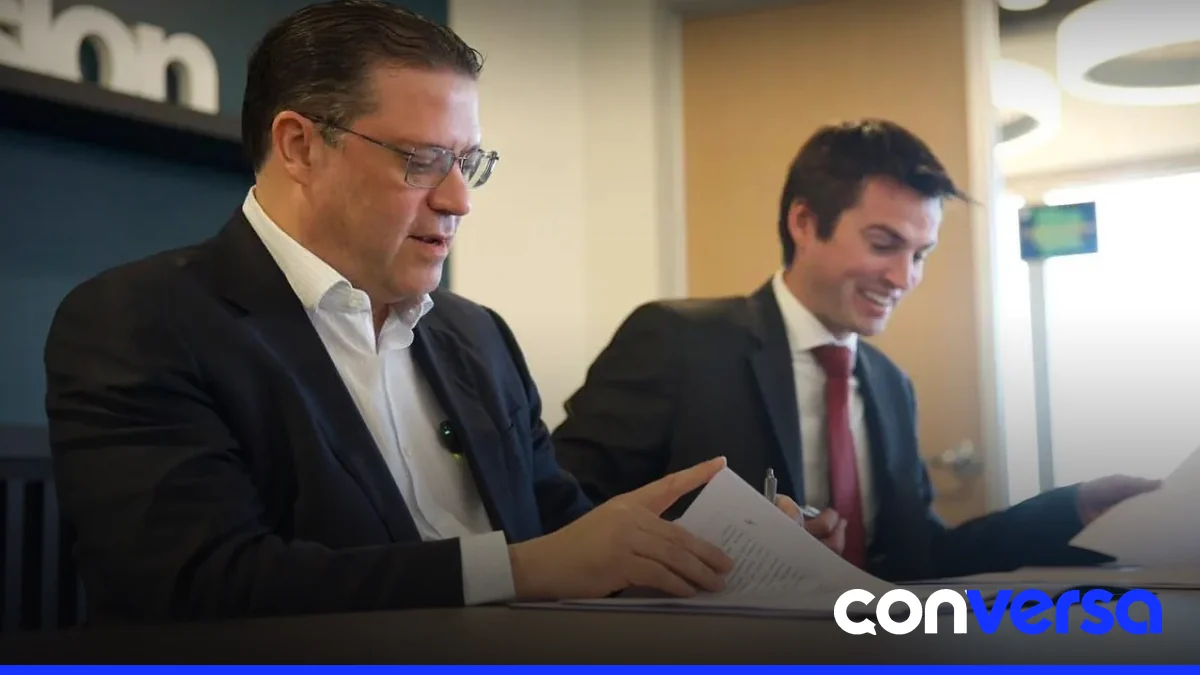 Representación simbólica de inversión en tecnología y empleo en República Dominicana.