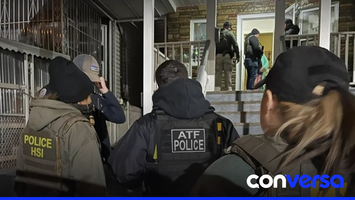 Imagen de un centro de detención de inmigrantes en Estados Unidos.
