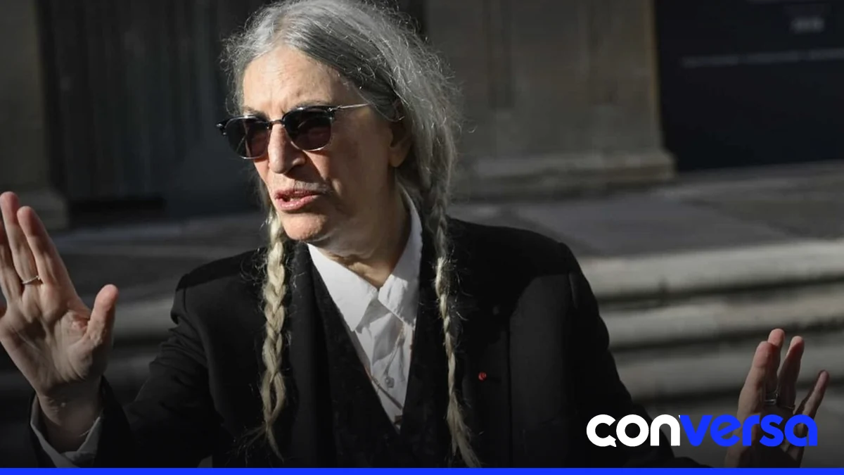 Patti Smith llega a Oviedo para participar en actividades relacionadas con el Premio Princesa de Asturias.