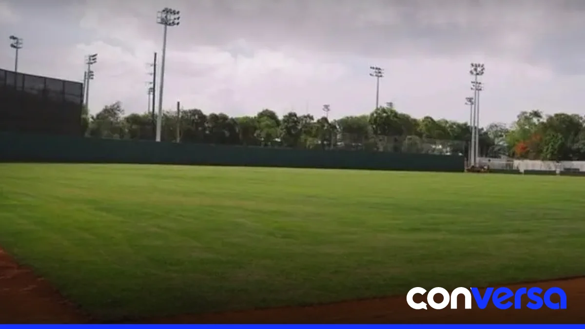 Trabajos de reconstrucción en los estadios 1 y 2 del Centro Olímpico Juan Pablo Duarte.