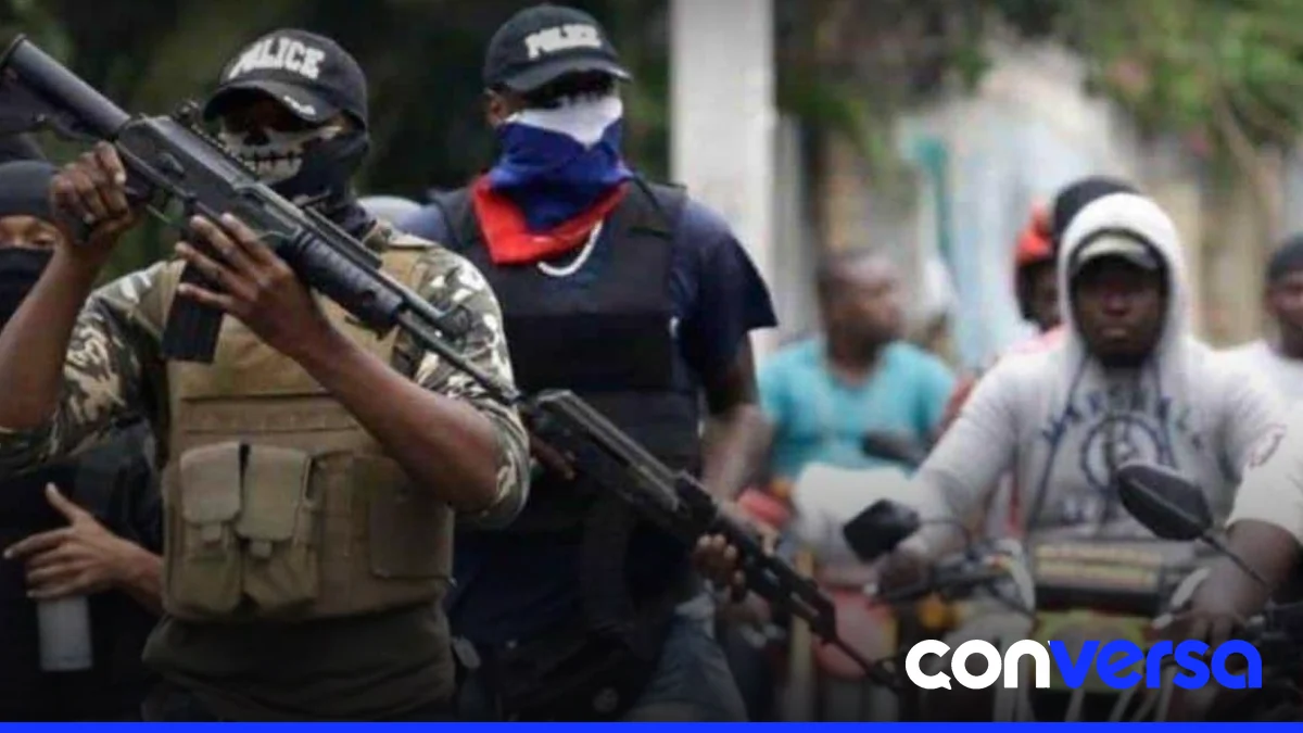 Fuerzas de seguridad haitianas y internacionales participaron en operaciones contra pandillas en Croix-des-Bouquets.