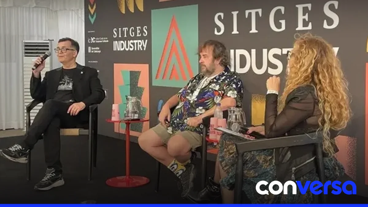 Peter Jackson en el Festival de Cine Fantástico de Sitges.