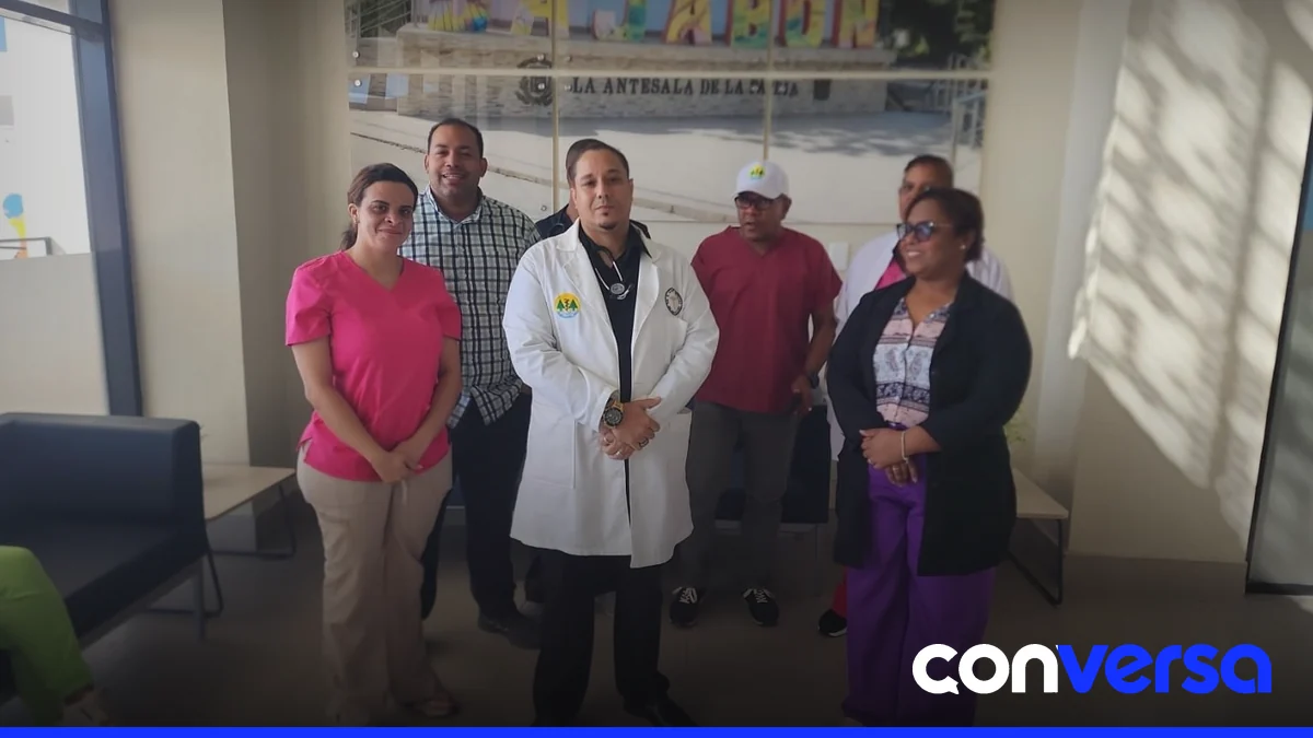 Médicos de Dajabón participan en un paro nacional para exigir mejoras en el sistema de salud.