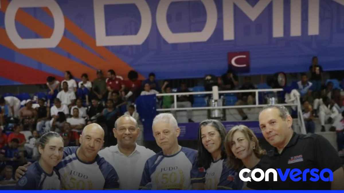 Atletas del Club Bameso en acción durante la 49ava Copa Judo Naco.