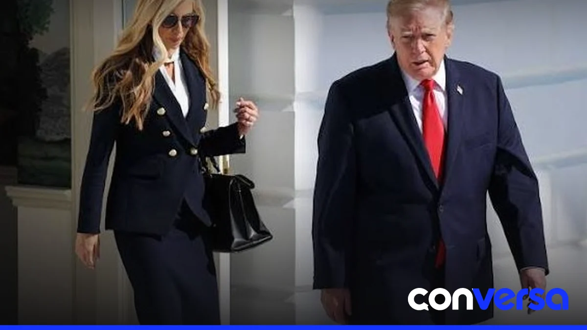 Katie Zacharia en una rueda de prensa en la Casa Blanca.