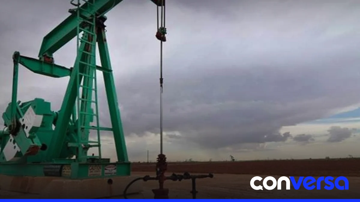 Gráfica que muestra la subida del precio del Brent en el mercado de futuros de Londres.