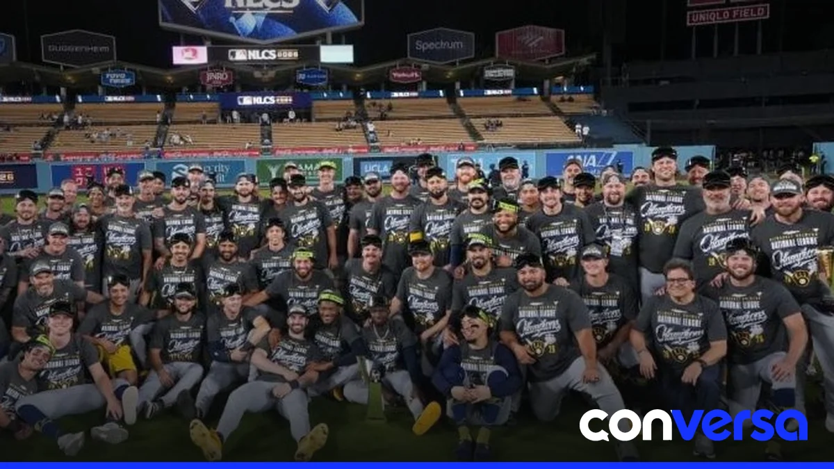 Imagen de un partido de béisbol en la Serie Mundial.