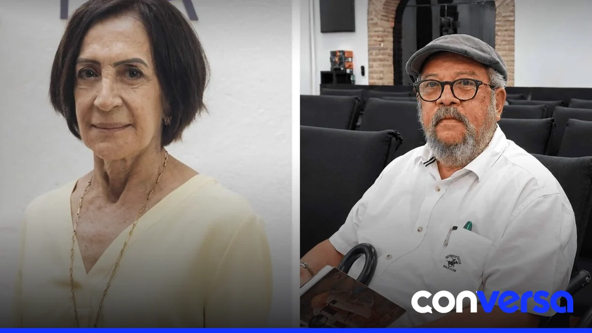 Amaya Salazar y Dionisio Blanco, dos maestros del arte dominicano que reciben el Premio Nacional de Artes Visuales.