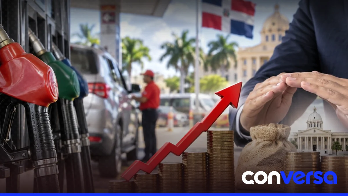 Imagen de un tanque de gasolina en una estación de servicio.