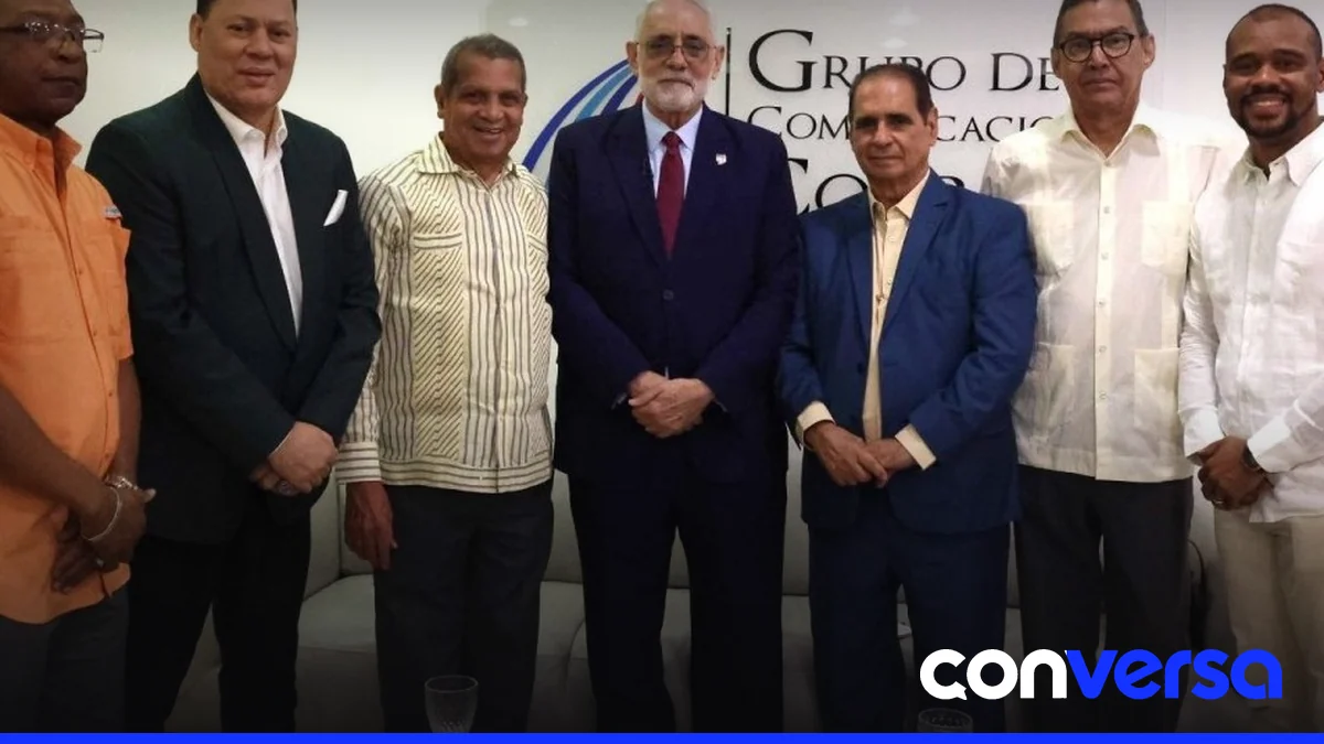 Vitelio Mejía Ortiz, presidente de la Liga Dominicana de Béisbol, participó en el Almuerzo del Grupo Corripio.