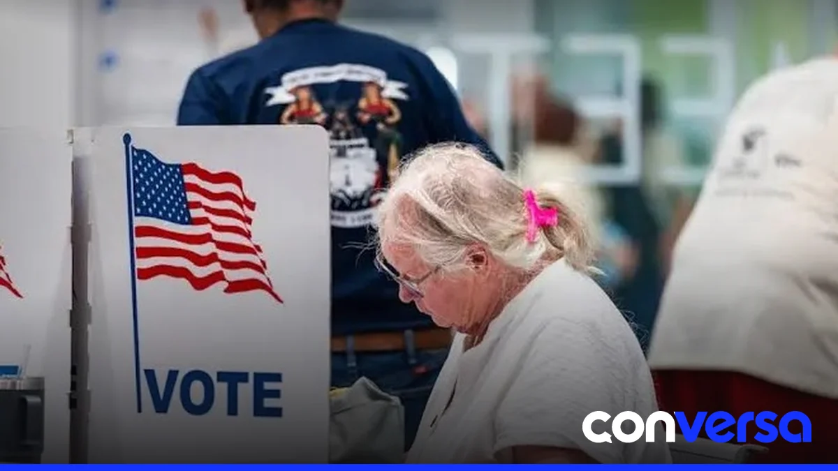 Cifras de participación en elecciones de medio mandato en Estados Unidos.