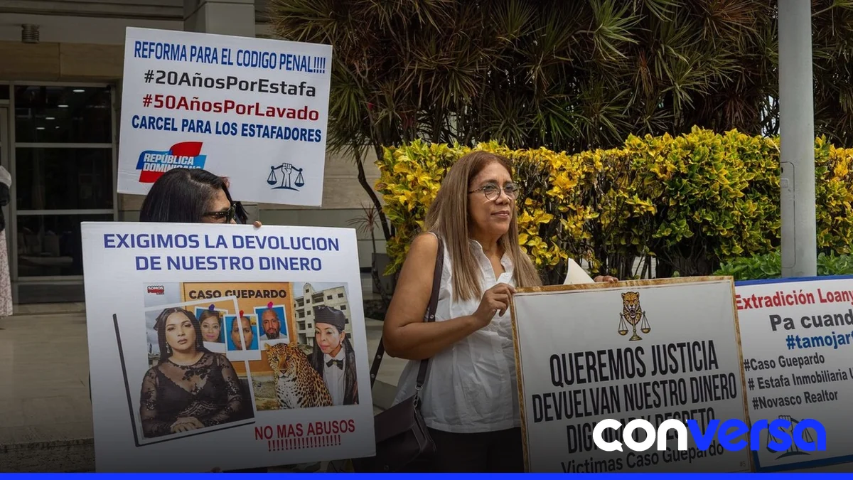 Víctimas de estafa inmobiliaria en La Romana exigen al Ministerio Público acelerar el proceso de extradición de Loany Lismeiry Ortiz Nova.