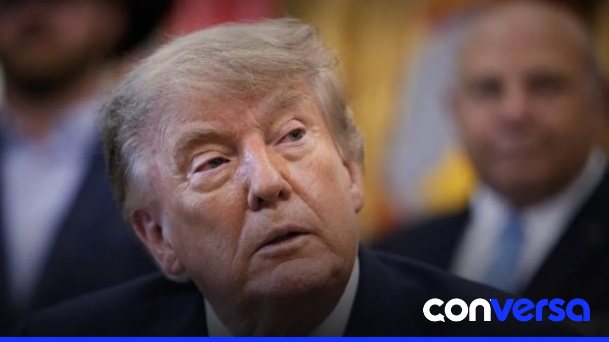Fotografía de un mitin político en Florida donde Trump habló sobre Cuba.