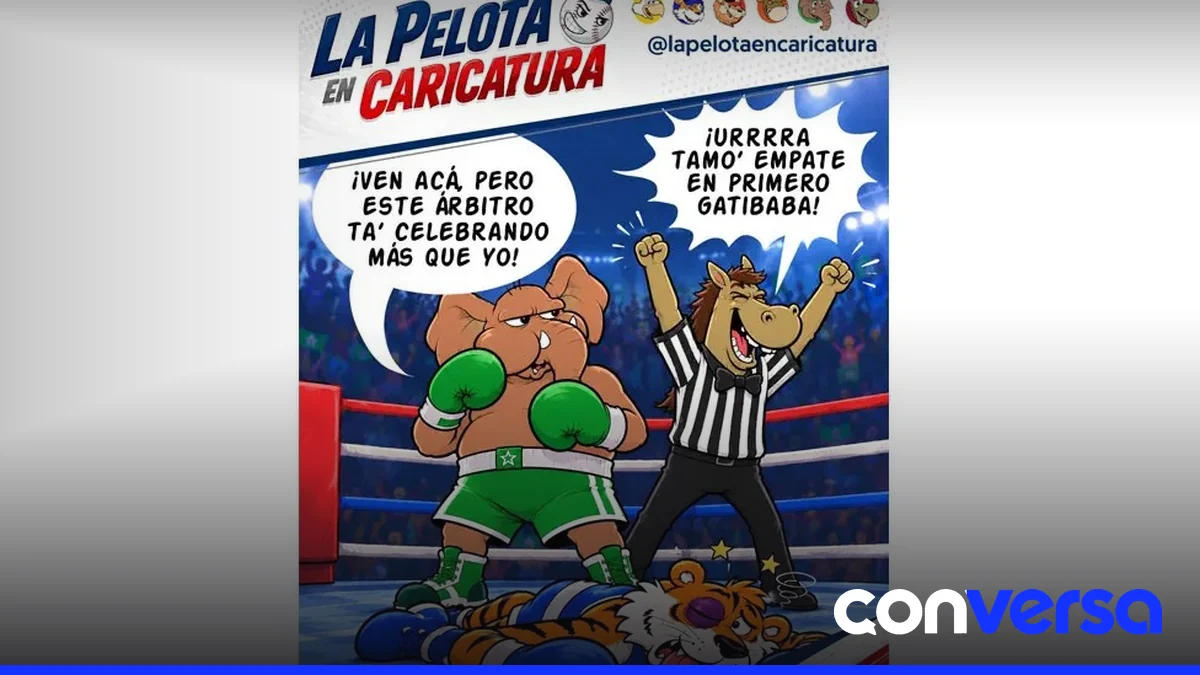 Jugadores de Las Estrellas celebran su victoria en el Estadio Tetelo Vargas.