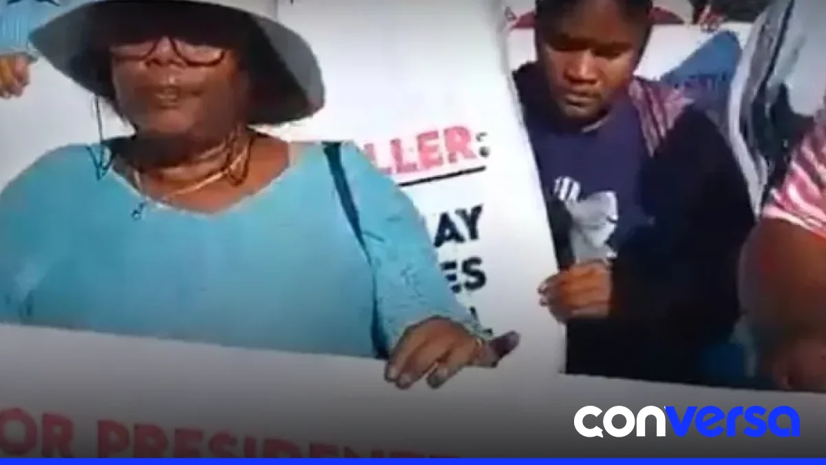 Familiares de dominicanos que combaten en Rusia exigen su retorno en protesta en la carretera Sánchez.