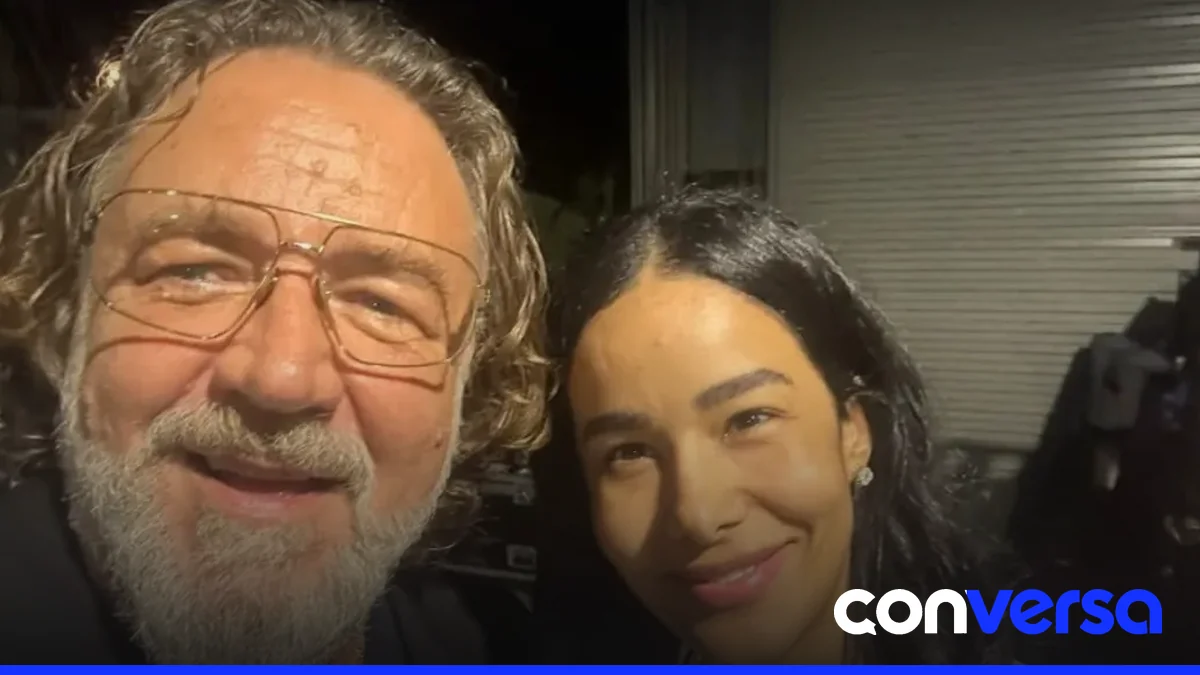 Massiel Taveras en el set de filmación de 'The Get Out'.