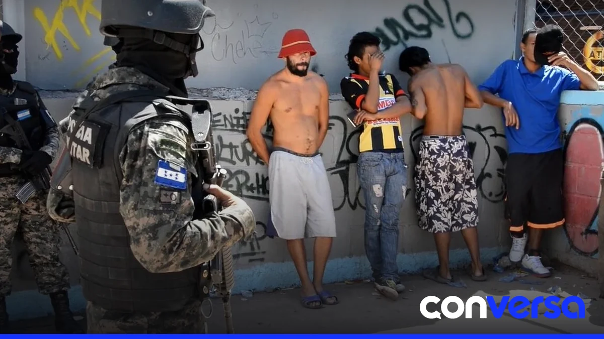 Jóvenes en un centro de rehabilitación en Honduras.