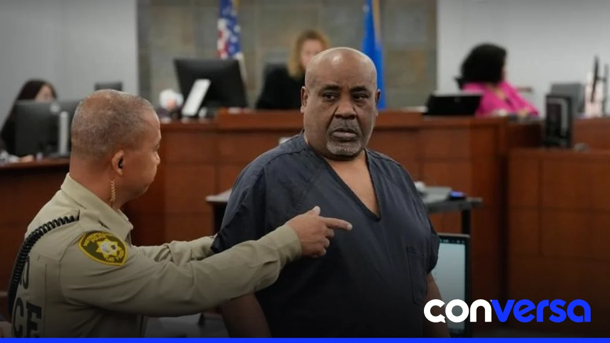 Fotografía de un juicio en Las Vegas donde se juzgó el caso de Duane 'Keffe D' Davis.