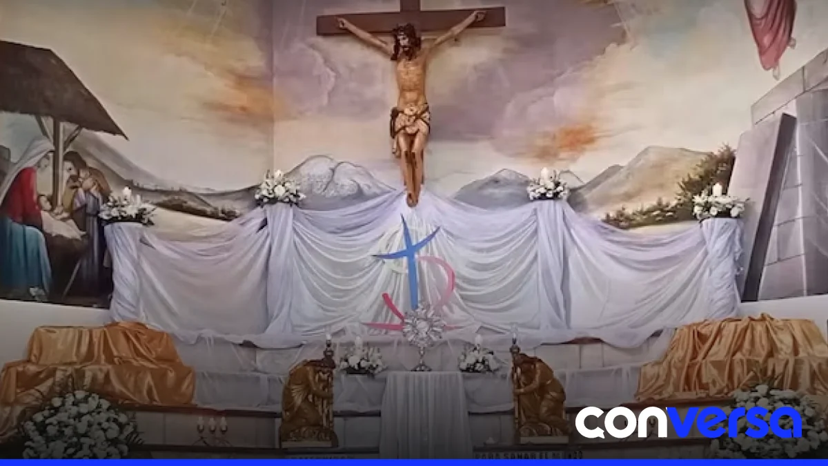 Foto de una iglesia en Guayaquil, Ecuador, donde ocurrió el incidente.